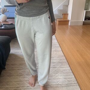 Aviator Nation Light Gray Sweatpants